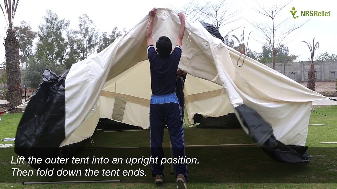 NRS Relief Viva Family Tent - Fire Retardant (UNHCR   Standard)