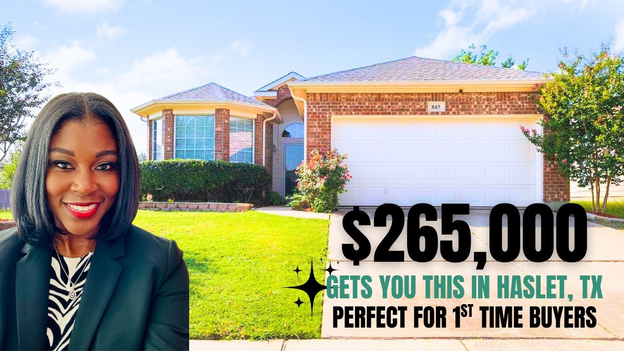 Touring a Perfect Starter Home in Haslet 