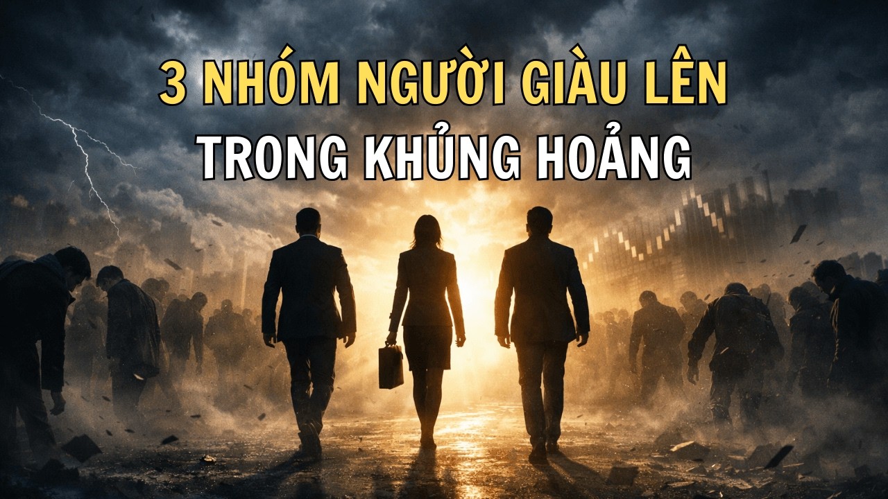 3 NHÓM NGƯỜI SẼ GIÀU LÊN TRONG CHU KỲ KHẮC NGHIỆT 2026 – 2030