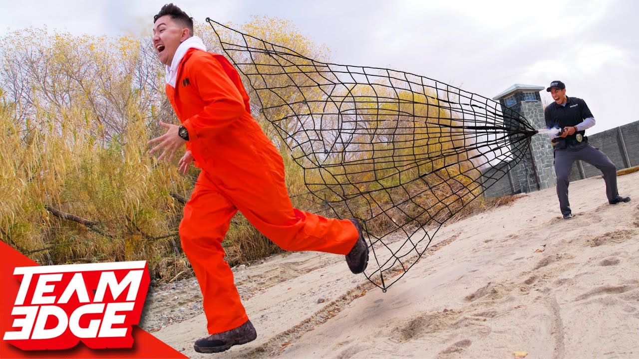 Net Gun Prisoner Chase Challenge!