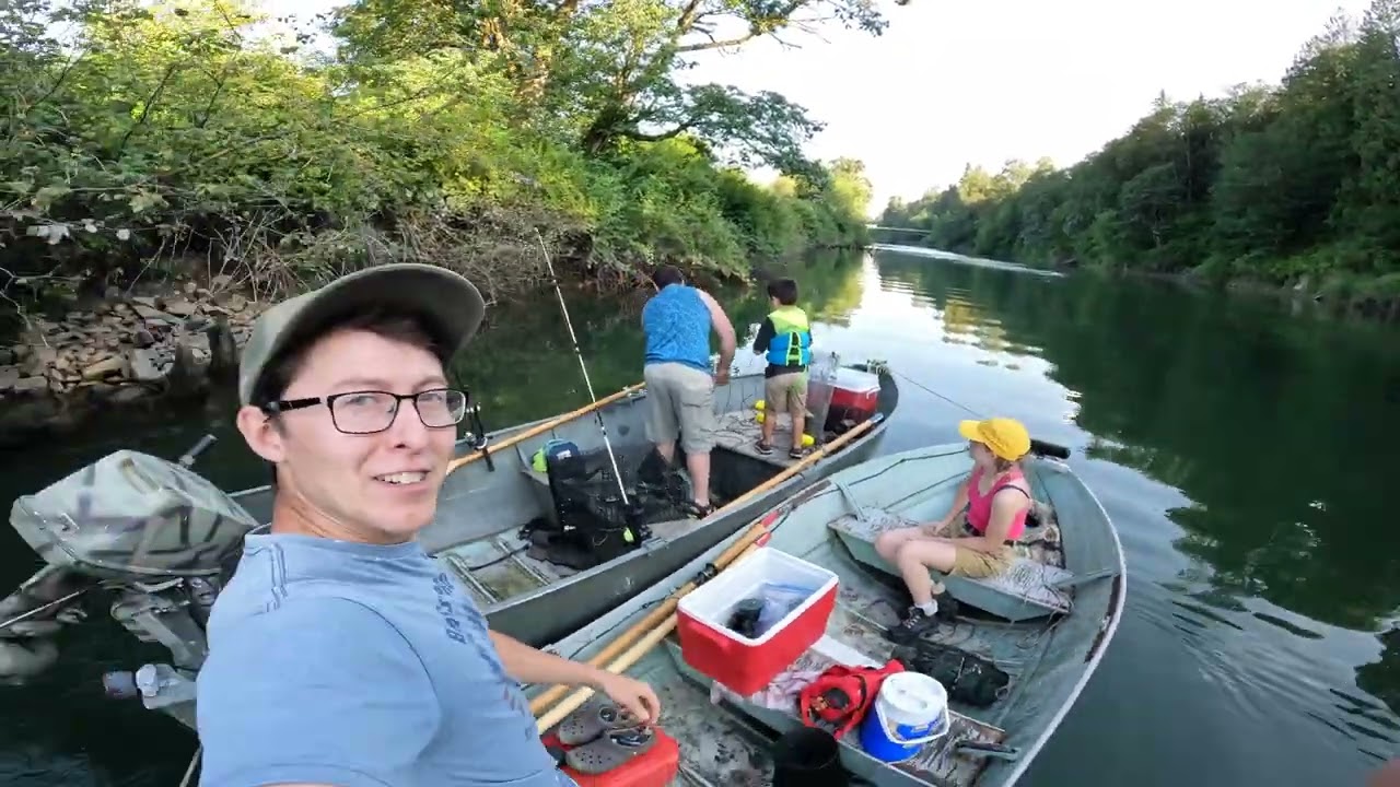 Crawfishing the river!