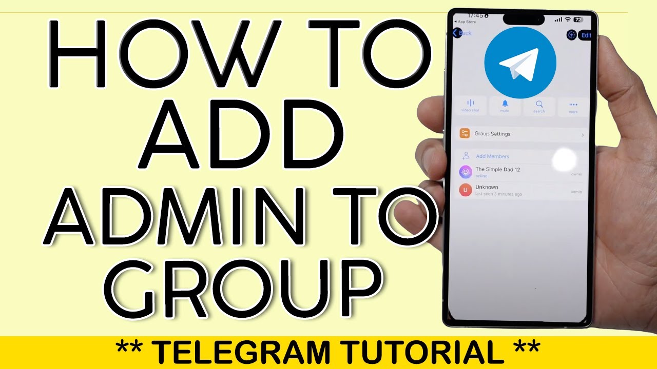 Telegram Group Admin Tutorial | How To Make Someone An Admin On Telegram (2025)