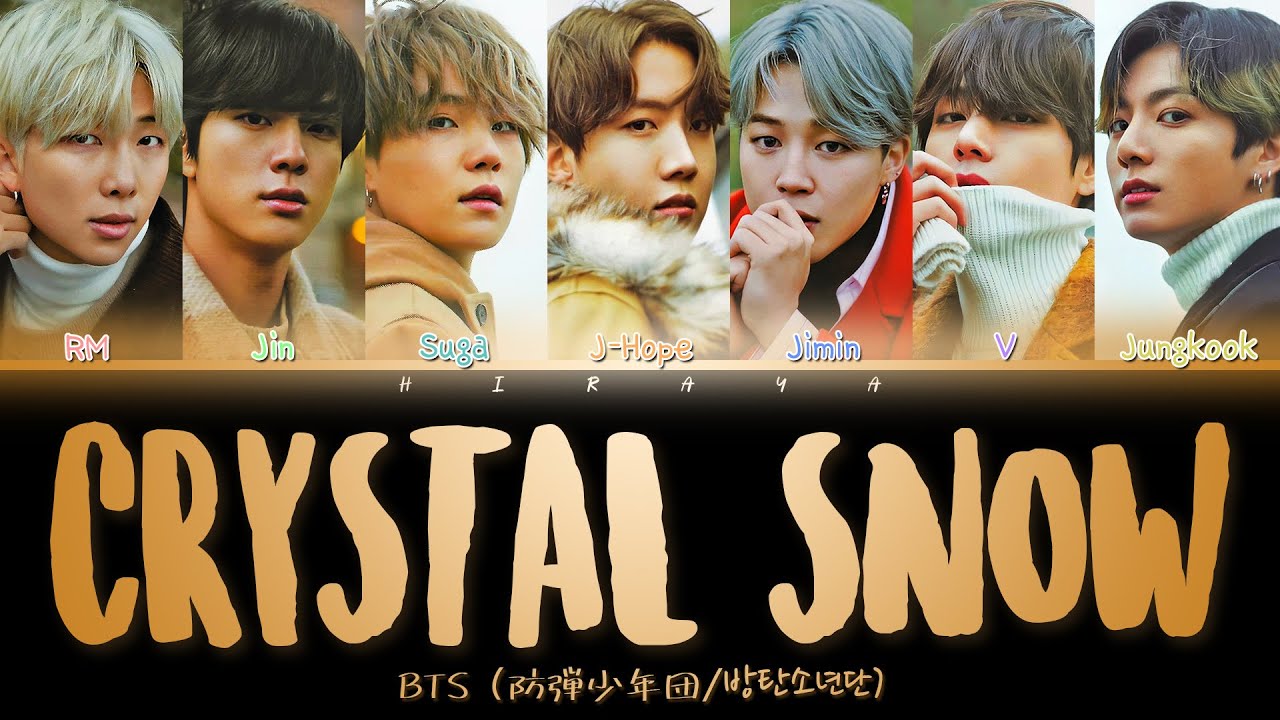 BTS 'Crystal Snow' (防弾少年団/방탄소년단) [Color Coded Lyrics (Kanji/Rom/Eng)]