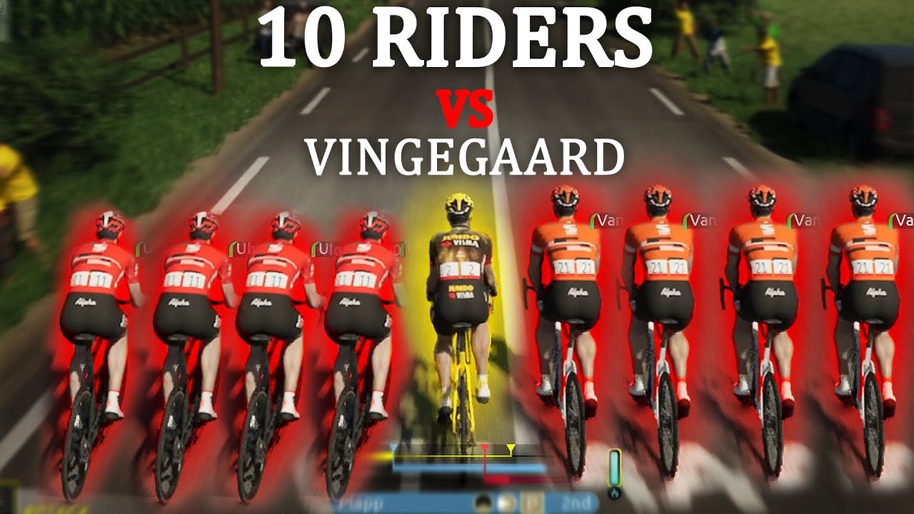 Can I Beat 10 Riders With ONLY Vingegaard?