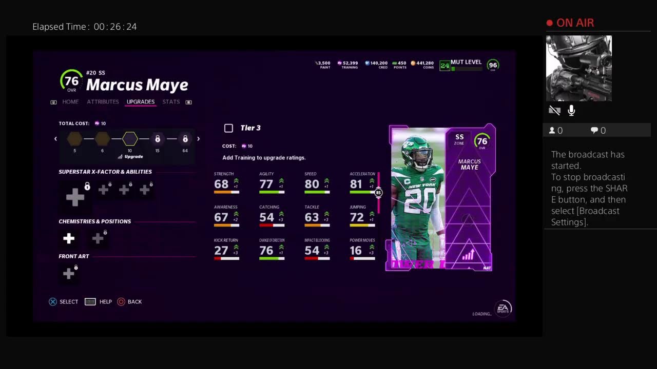 MUT 22 Free agency promo and MUT LVL 50 Grid