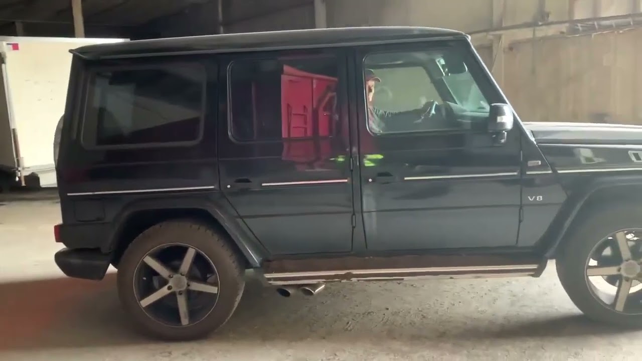 G500 AMG Exhaust Sound 300HP