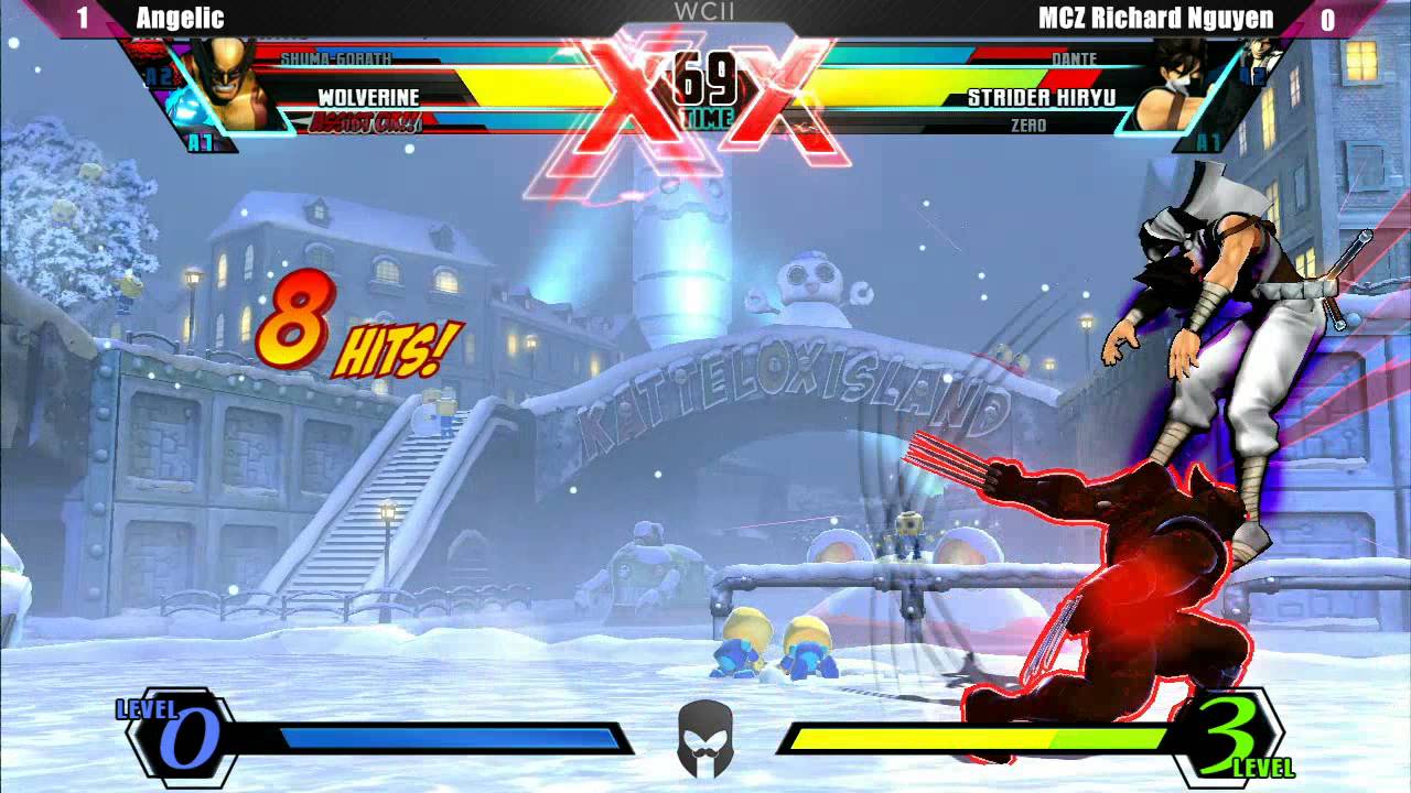 UMvC3 Angelic vs MCZ Richard Nguyen - Curleh Mustache West vol. 2