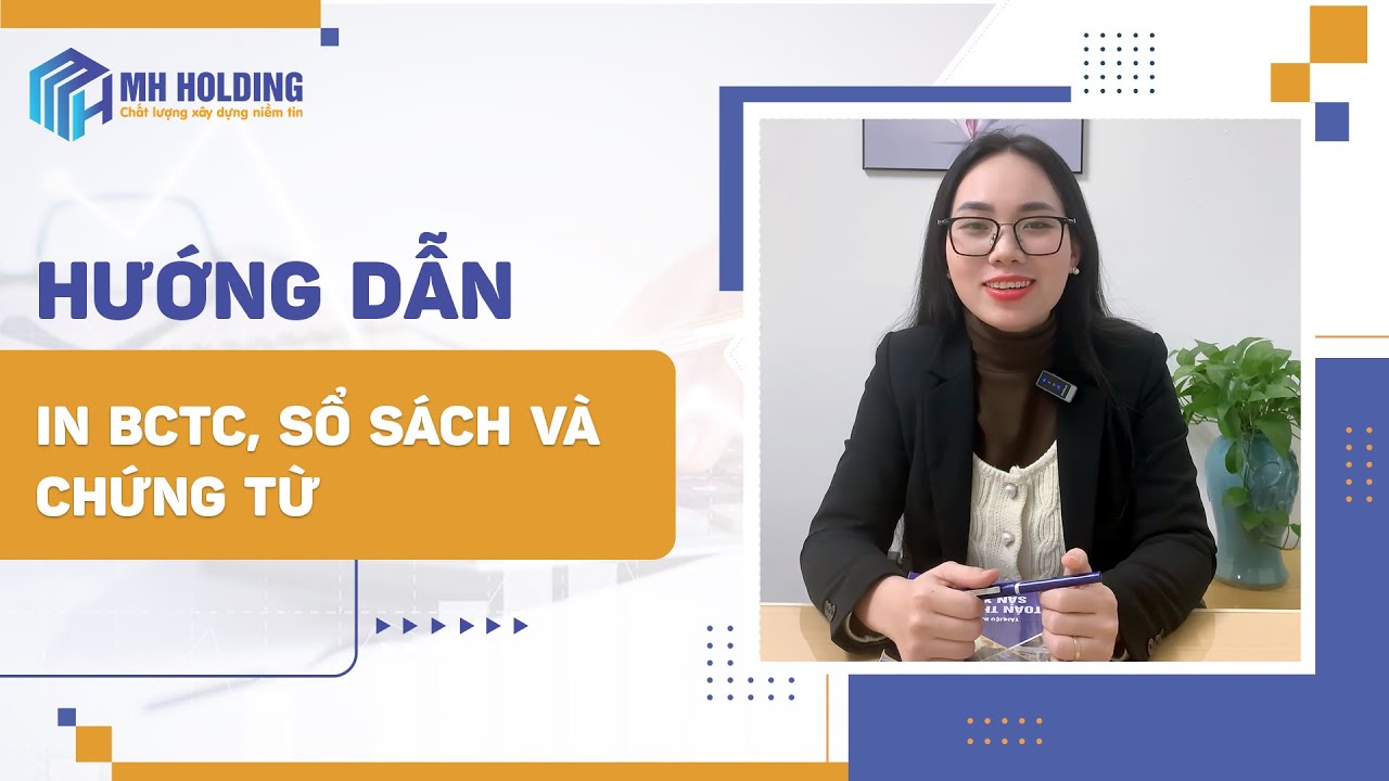 Hướng dẫn in bctc, sổ sách và chứng từ từ phần mềm Misa SME chi tiết và đầy đủ nhất