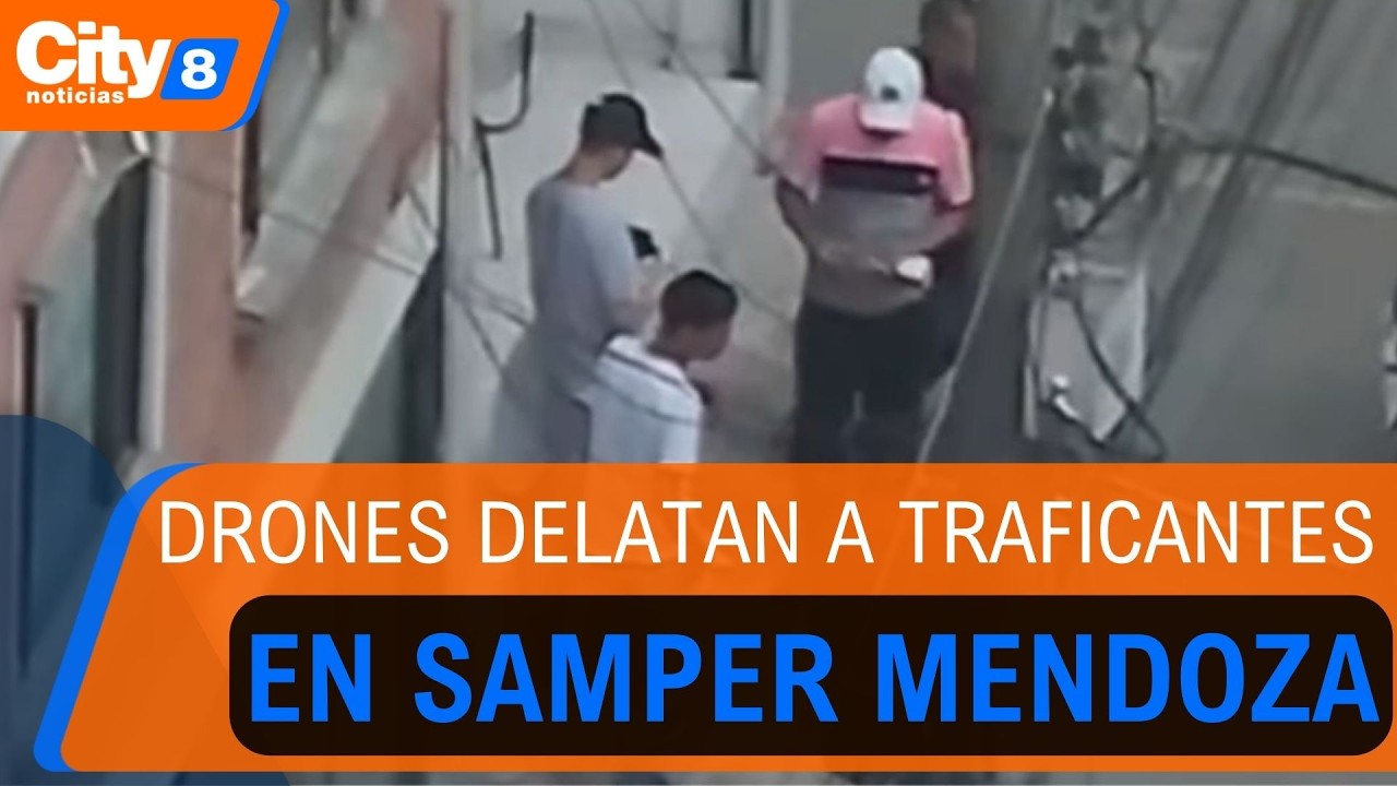 Drones delatan a traficantes en Samper Mendoza: escondían droga en postes | CityTv
