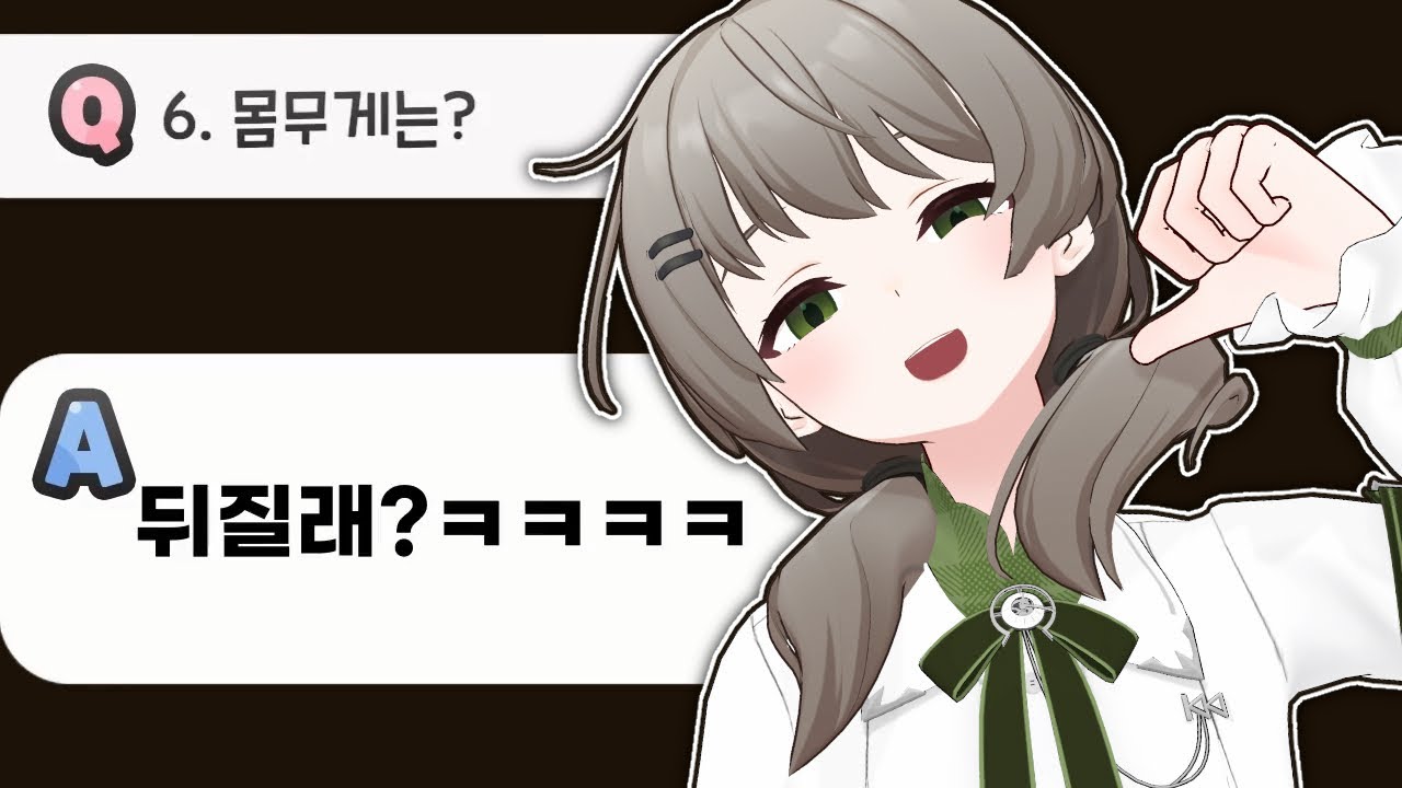 버튜버 30문답 주작버전