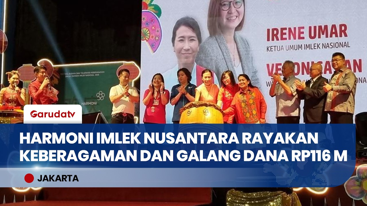 Perayaan Imlek Nasional 2026 di Lapangan Banteng Kumpulkan Donasi Rp116 Miliar