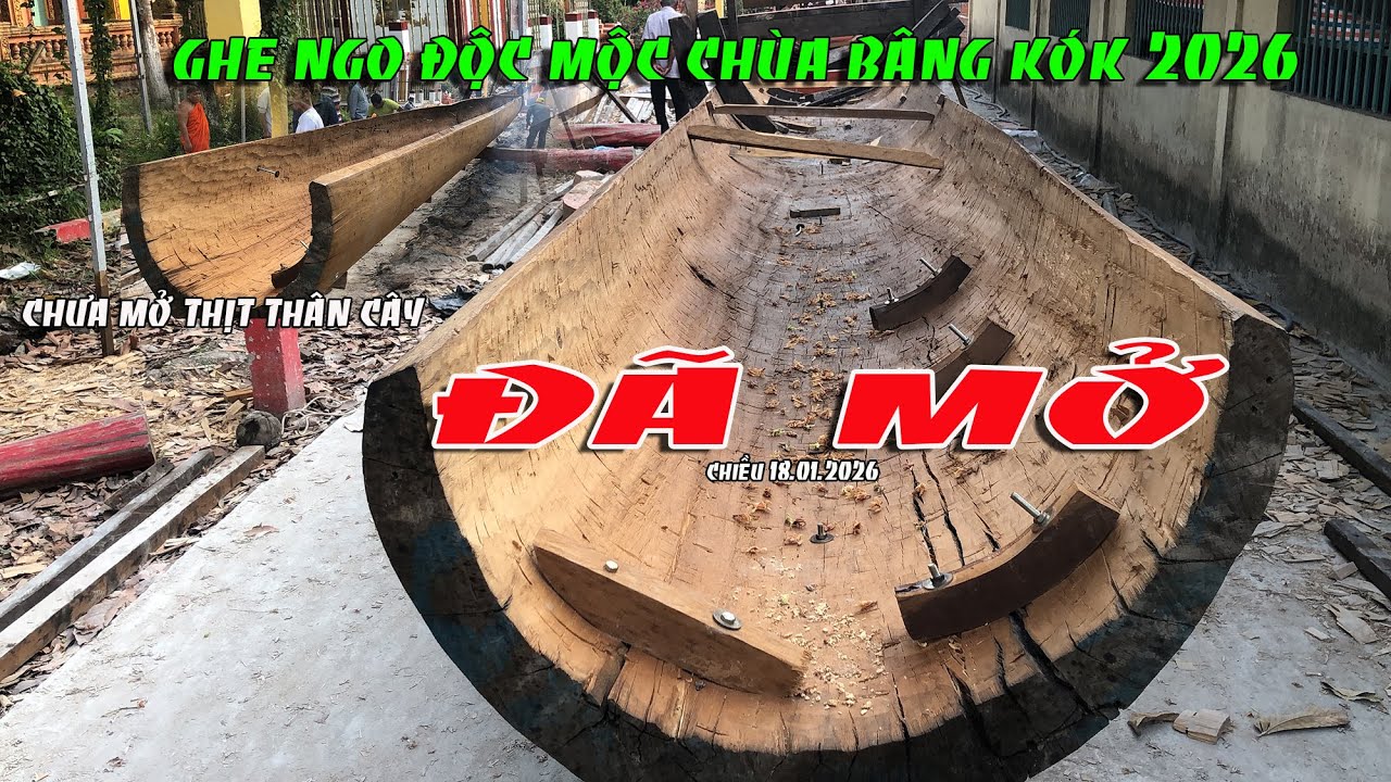 THÂN GHE ĐỘC MỘC CHÙA BÂNG KÓK ĐÃ BUNG RA HẾT CỞ.NHÌN QUÁ HOÀNH TRÁNG SIÊU PHẨM LÀ ĐÂY