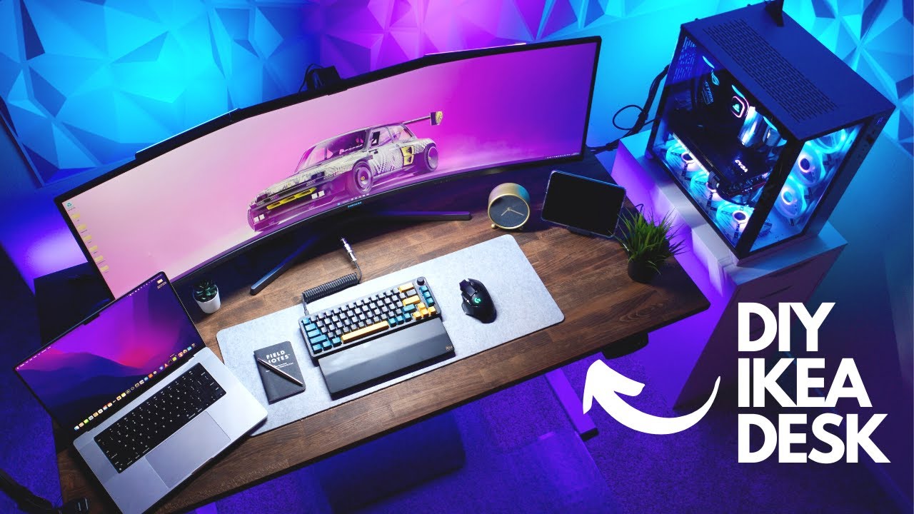 Programmers Desk Setup - Clean and Productive #desksetup