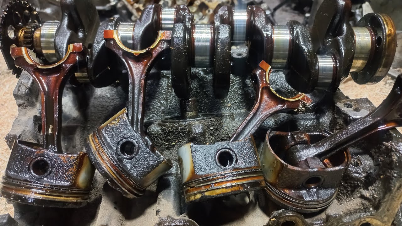 How to open Vitz  1sZ Engine assembly 💯