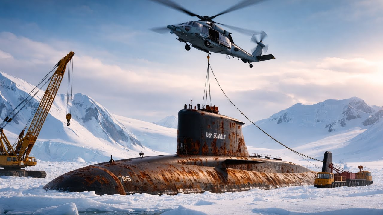 Restoring a  Inside  71°C 200 Year Old Sunken Sub Reborn as a High Tech Super Sub