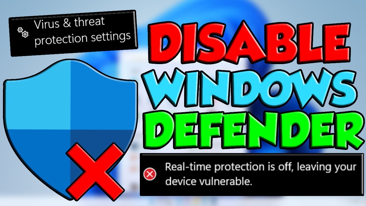 Как отключить Защитник Windows (Windows 10, 11) &ndash; Отключите Защитник Windows!