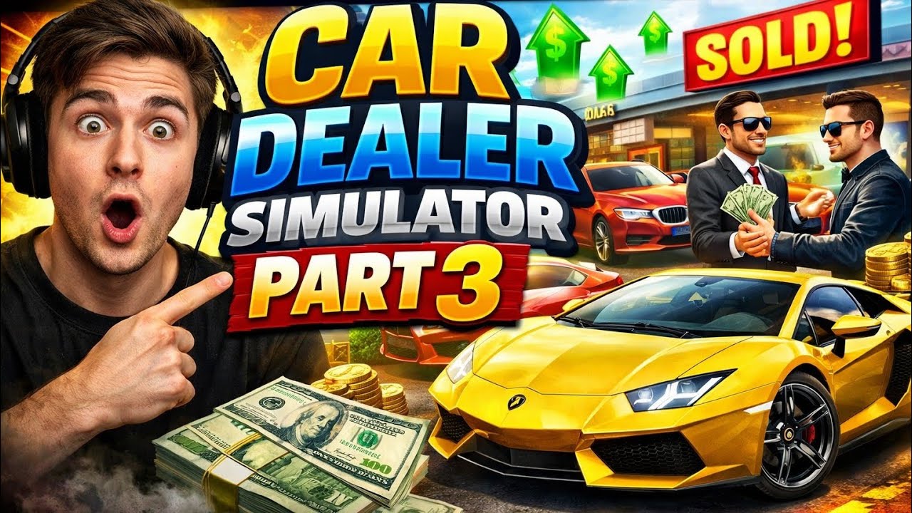 Buying & Selling Supercars for PROFIT! 😱 | Car Dealer Simulator Part 3