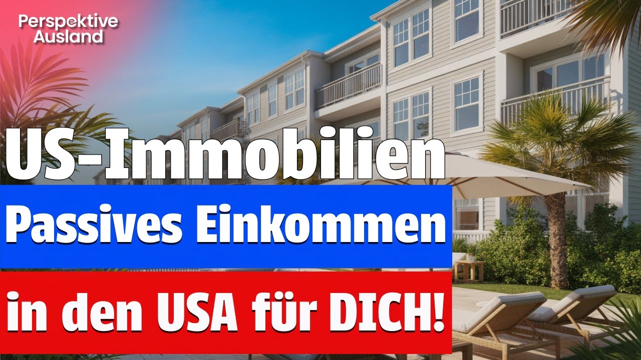 US-Immobilien f&uuml;r Ausl&auml;nder: Passives Einkommen & Steuertipps vom Insider