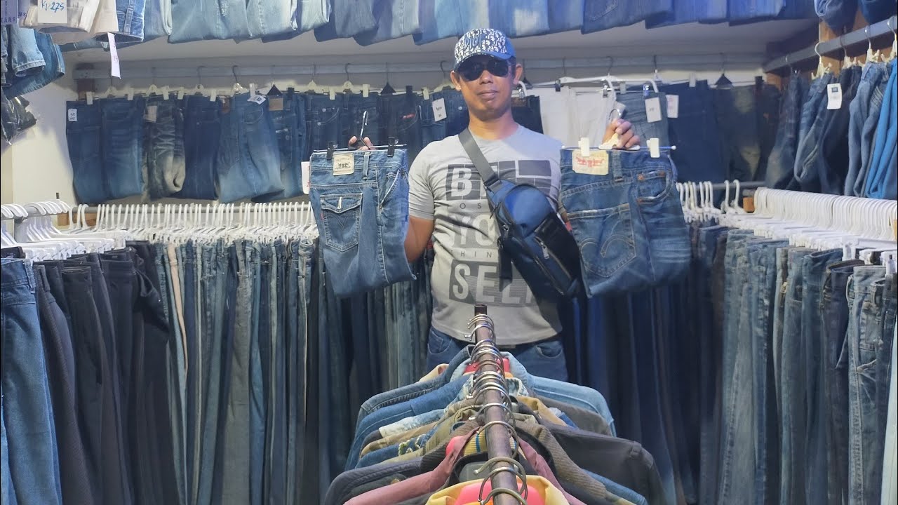 CELANA JEANS,JAKET,KAOS ORI BRANDED MURAH ‼️ METRO ATOM PASAR BARU|BANG SYAM WA 081398096446