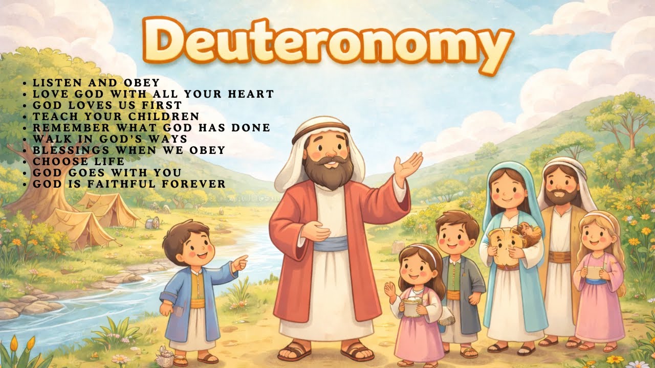 Blible Song For Kids - Deuteronomy 🎶