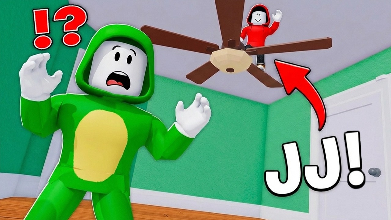 JJ and Mikey Hide and Seek in Roblox !? (Maizen Roblox)