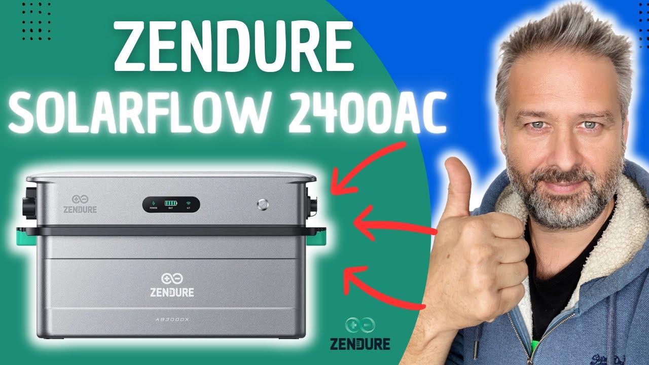 FINI EDF ?! Je teste le Zendure SolarFlow 2400AC et la batterie AB3000X
