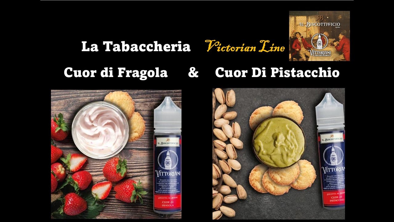 La Tabaccheria Vittoriani Line | Cuor di Pistacchio & Cuor di Fragola | Exquisite flavours