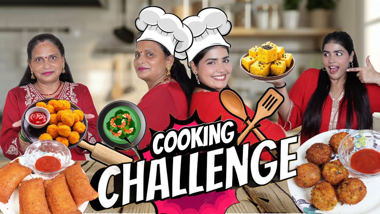 Cooking Challenge with Mummy | Who Cooks Better? | Pooja Singh