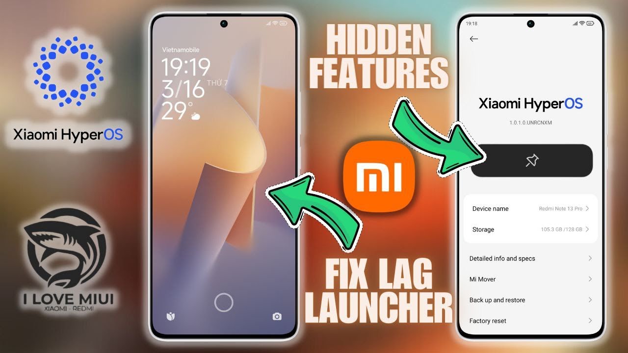 Fix Lag Launcher, Enable Hidden Features Pinned Application On Hyper OS And Miui 14