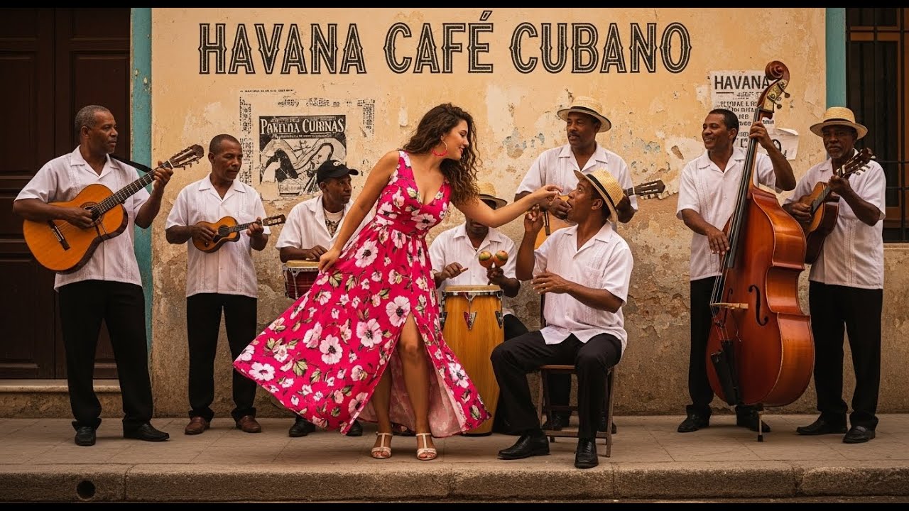 Café Cubano Music 🎷: Old Havana Charm & Vintage Café Jazz Flow • mix14