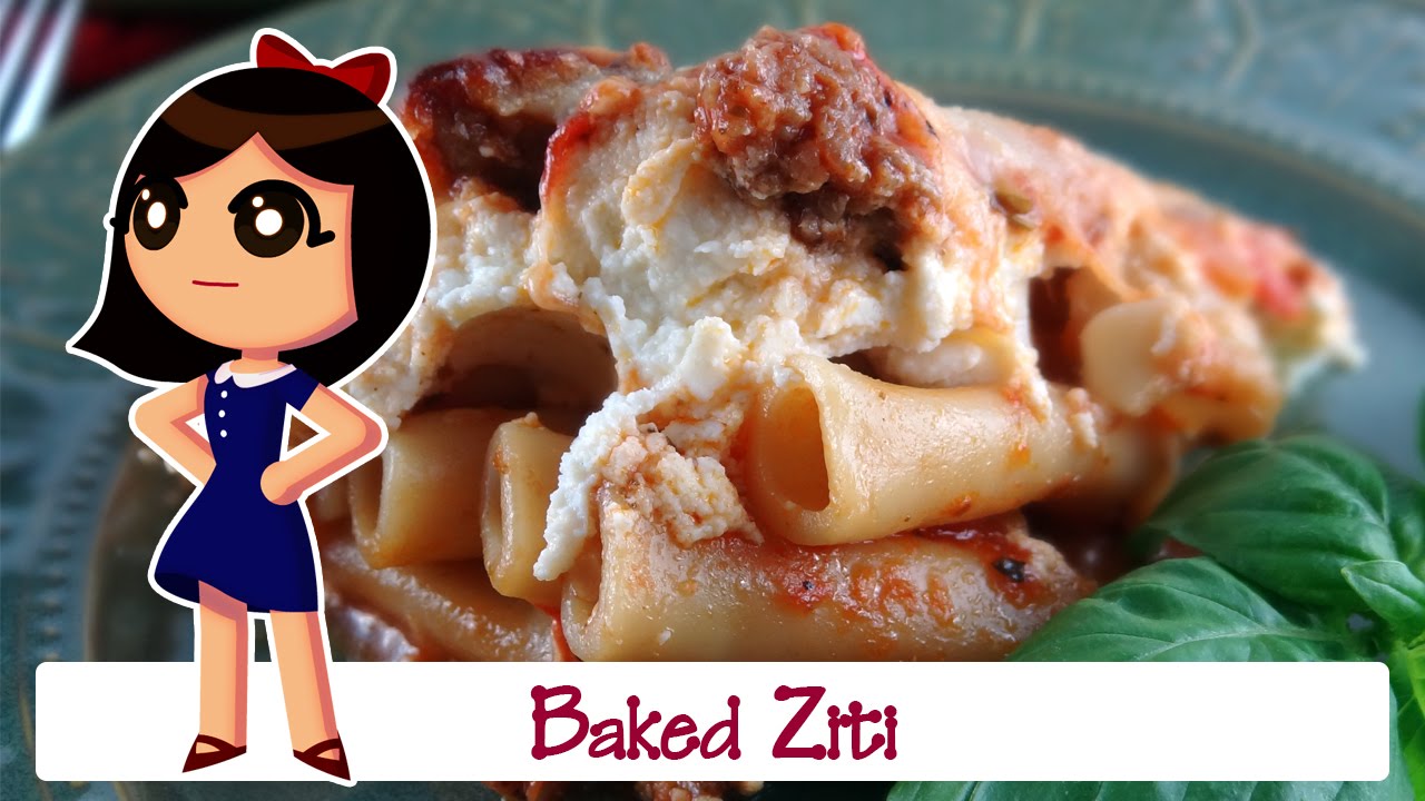 Warm & Meaty Baked Ziti