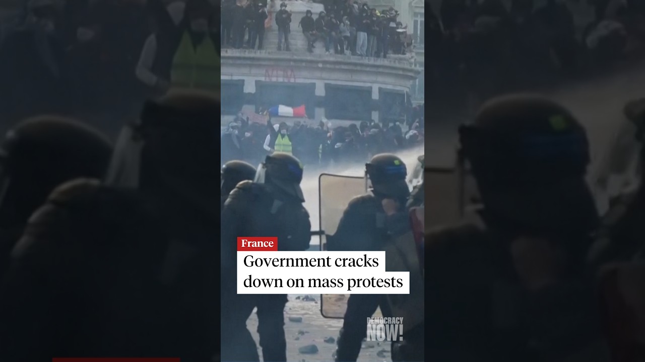 French government cracks down on mass protest