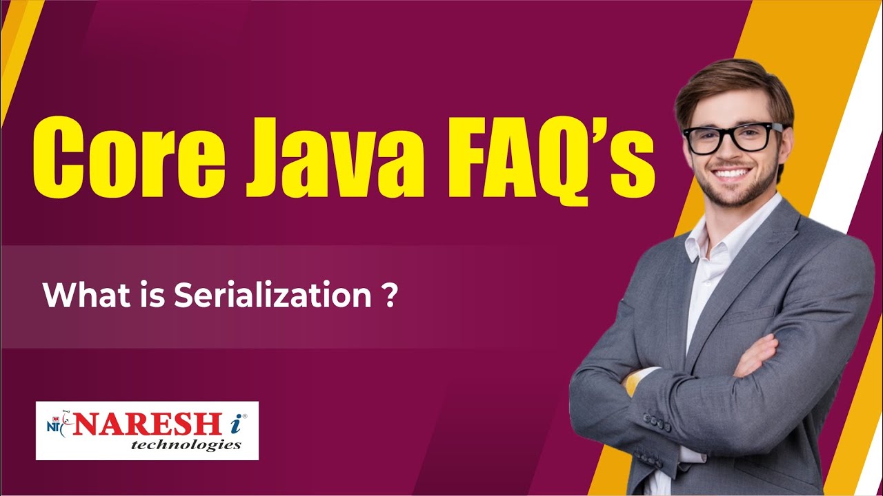What is Serialization? | Core Java Interview Questions | Naresh IT
