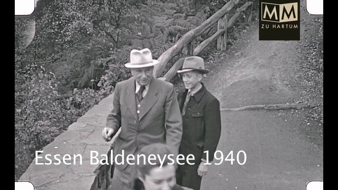 Essen 1940 Baldeneysee Korte-Klippe - private Schmalfilme