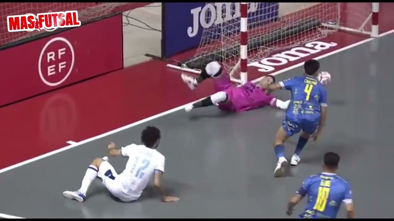 atajadon del portero... en liga español