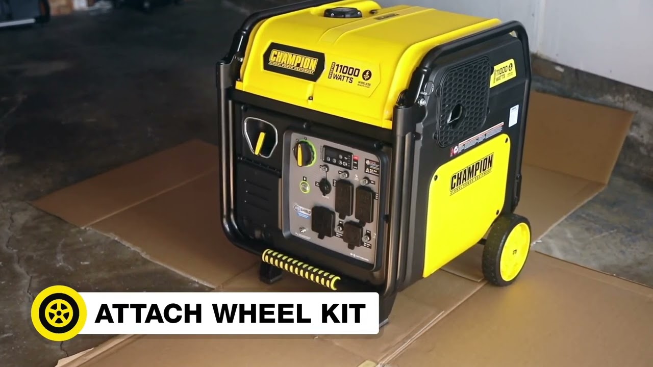 Champion 11,000-Watt Wireless Remote Start Portable Inverter Generator with CO Shield&reg; (Mod. 201407)