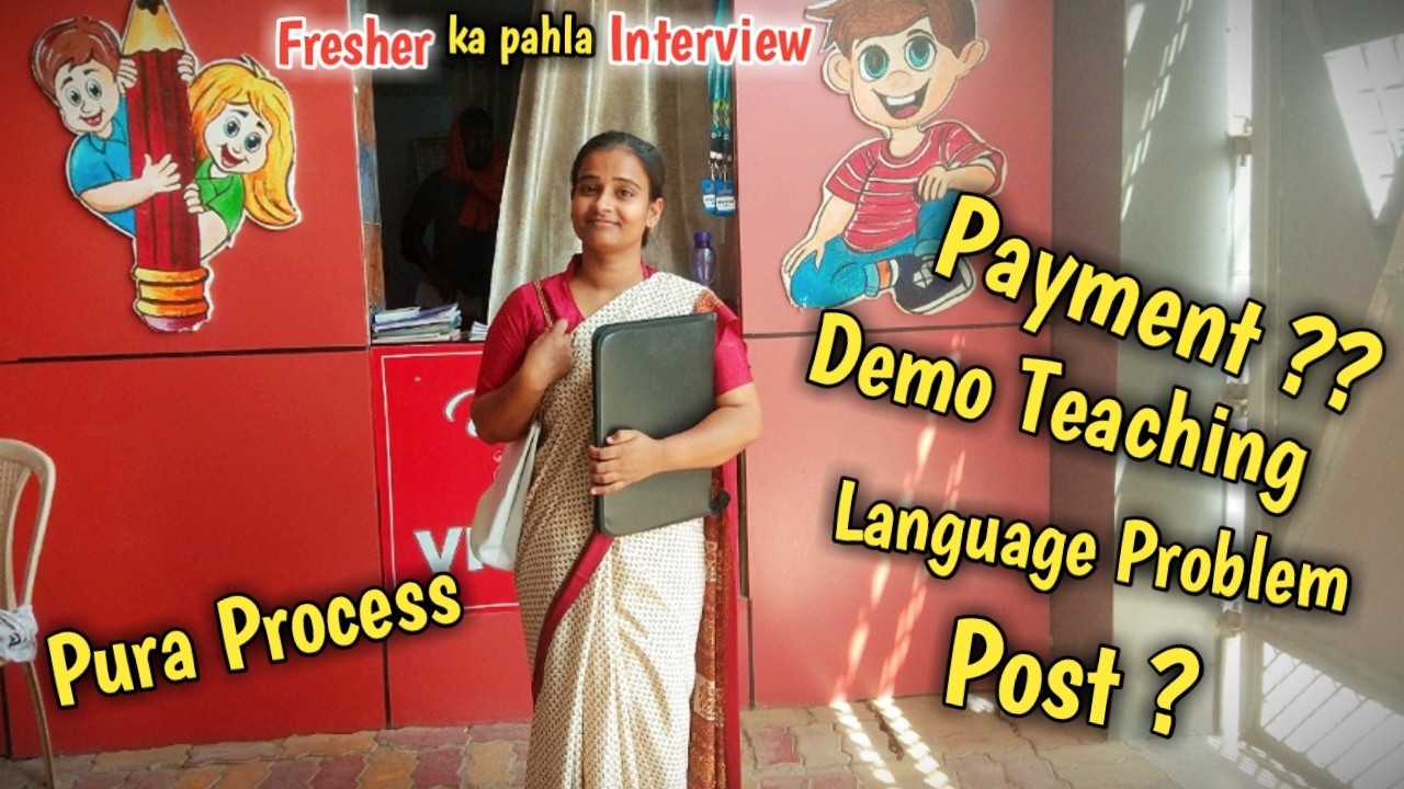 📢All About Of My First Teaching Job Interview In Private School; Salary, Demo Teaching #interview