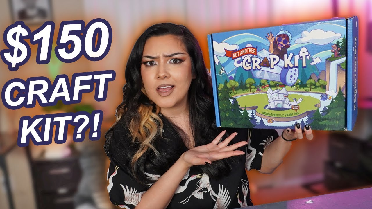 Unboxing A $150 Dollar Craft Kit?! *NerdeCrafter Craft Kit*
