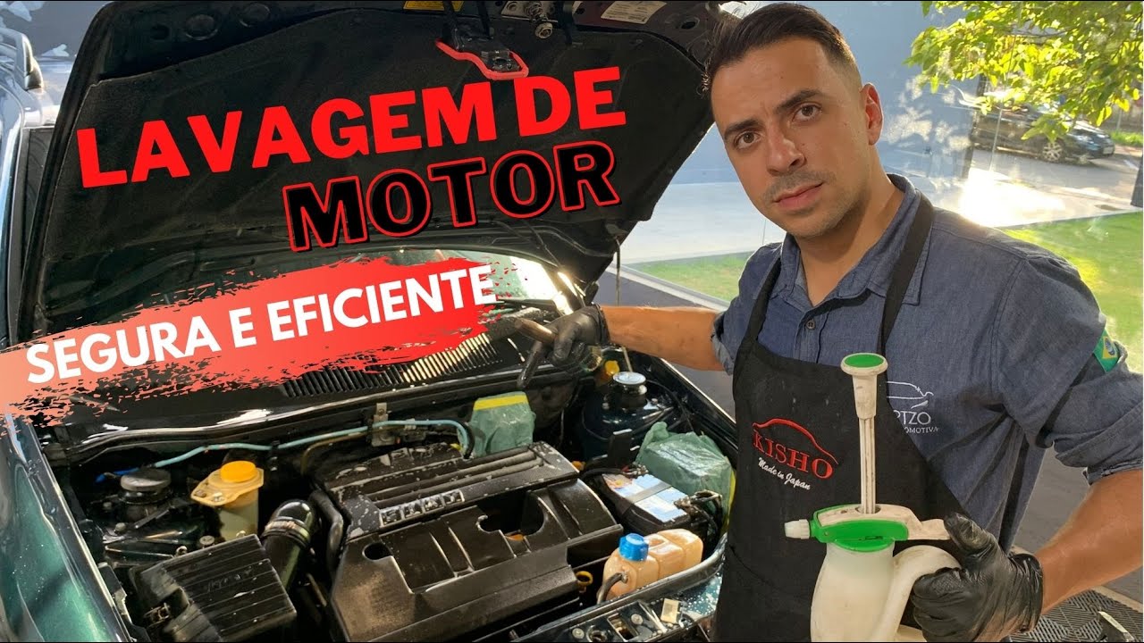 COMO LAVAR MOTOR DE CARRO