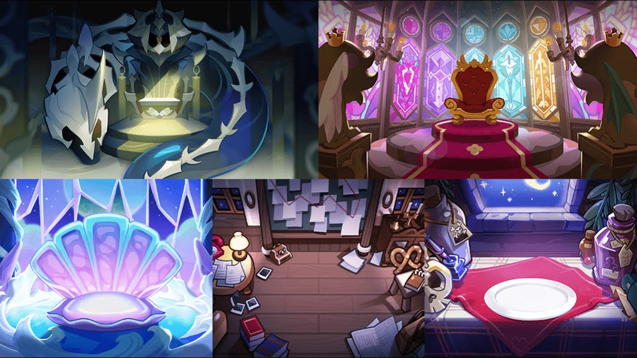 [CR: OvenBreak] Cookie Run Main Lobbies (2017 - July 2022)