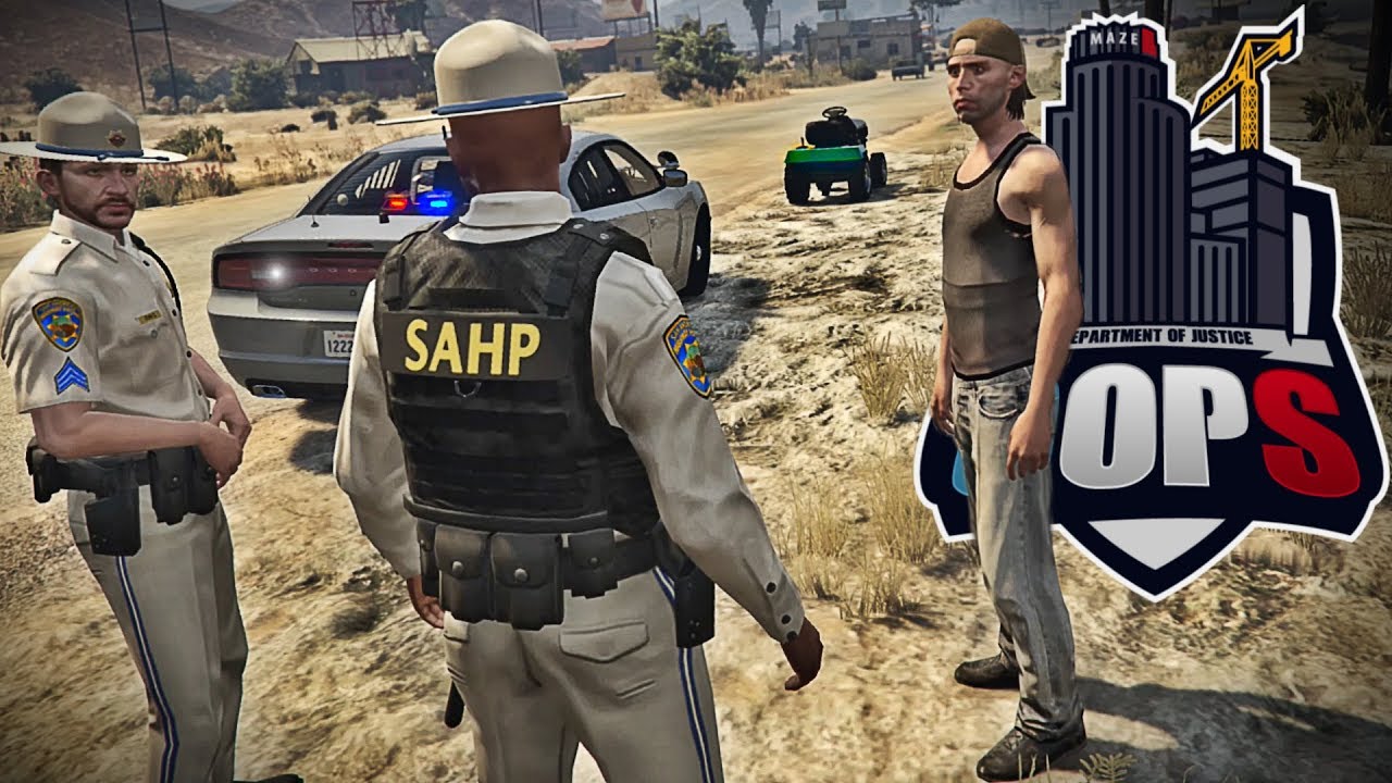 DOJ #5 [LEO] | ГАЗОНОКОСИЛКА-НАРУШИТЕЛЬ ЗАКОНА | Ролевая игра GTA 5