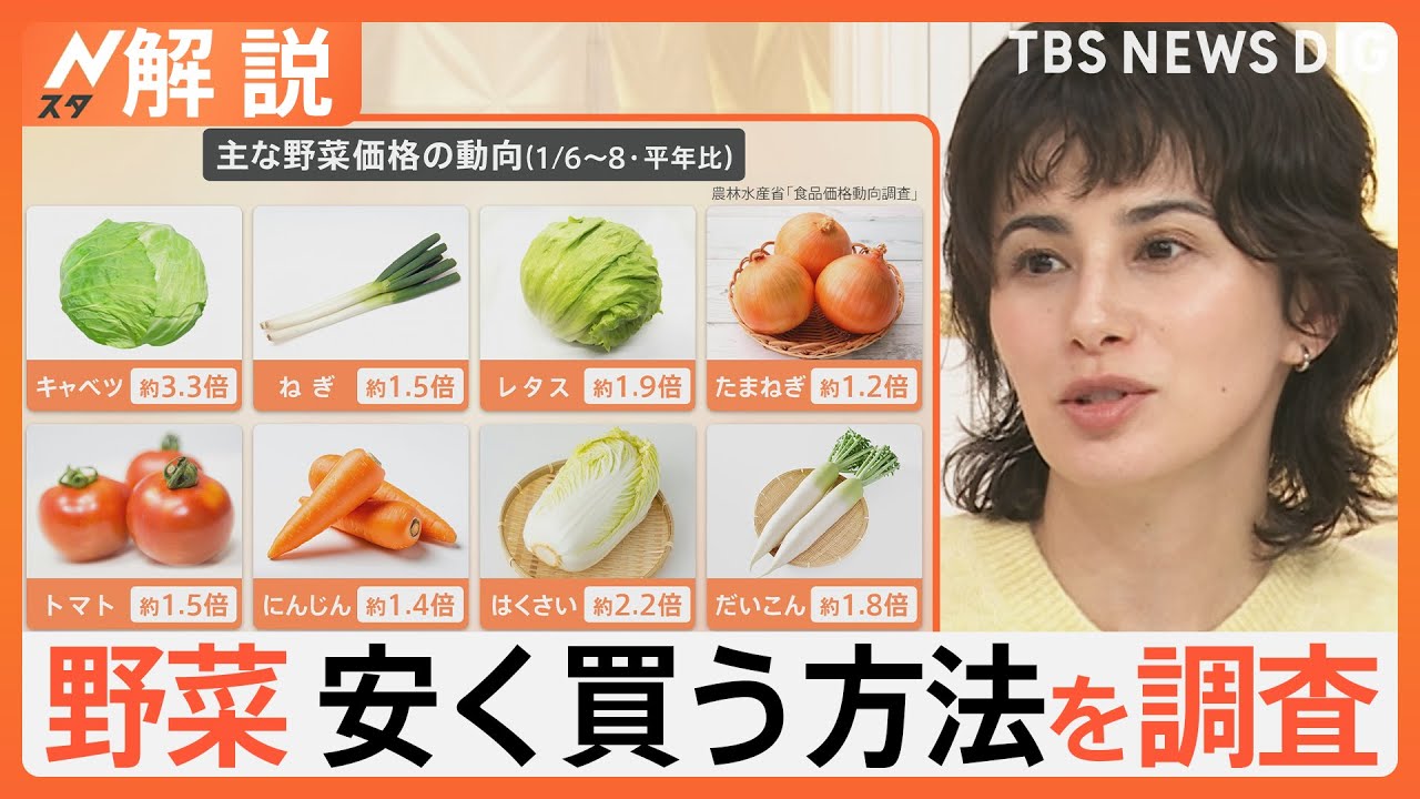 世田谷区だけで約260件も 野菜高騰！でも「直売所」でお得に買い物　物価高対策に活躍の節約術【Nスタ解説】｜TBS NEWS DIG