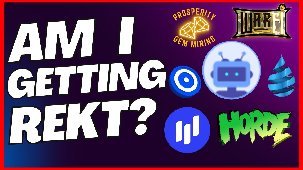 AM I GETTING REKT? | Stable Fund, Uniqo, Horde, DRIP, WarFi, Prosperity Gem Mining