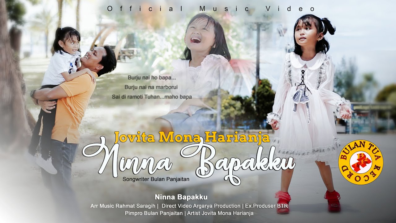 JOVITA MONA HARIANJA-NINNA BAPAKU-Cip.Bulan Panjaitan (Official Video dan Musik) #trending
