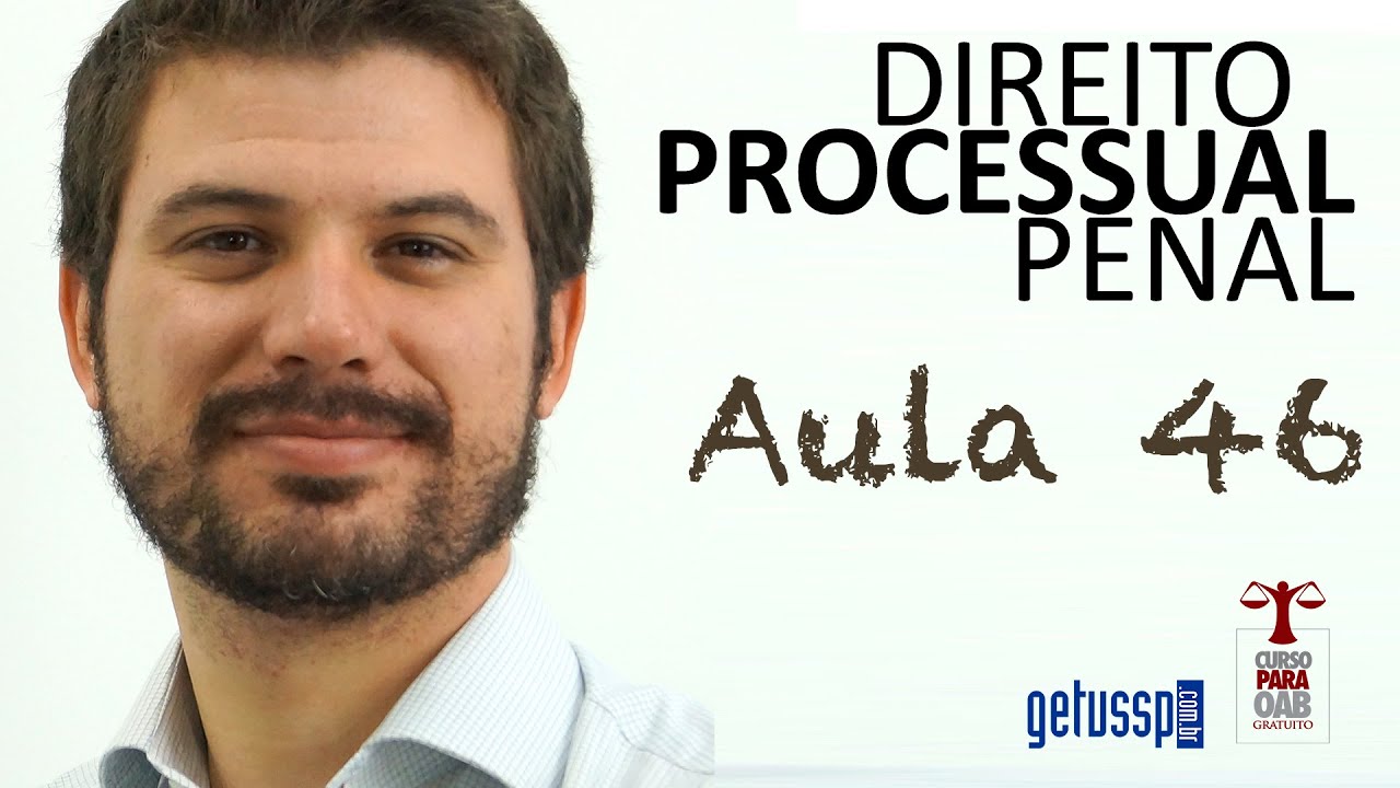 Aula 46 - Direito Processual Penal - Sentença Penal - Parte I