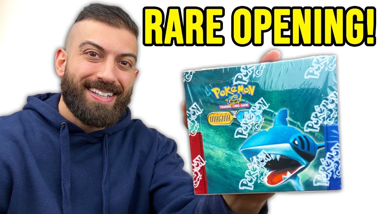 *SUPER OLD EX CARDS!* Opening Pokemon Cards From 2004! (EX Team Magma vs Team Aqua)