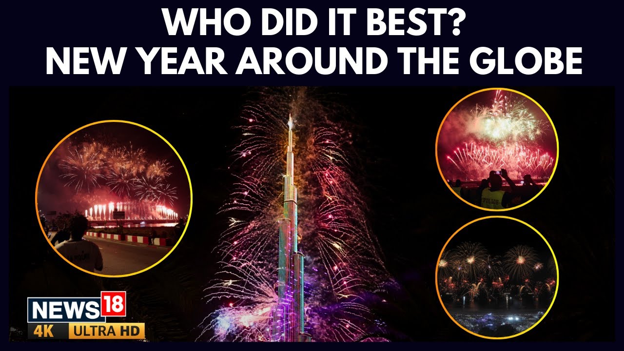 Cities Around the World Light Up the Night With Fireworks as New Year 2026 Arrives | 4K | N18G