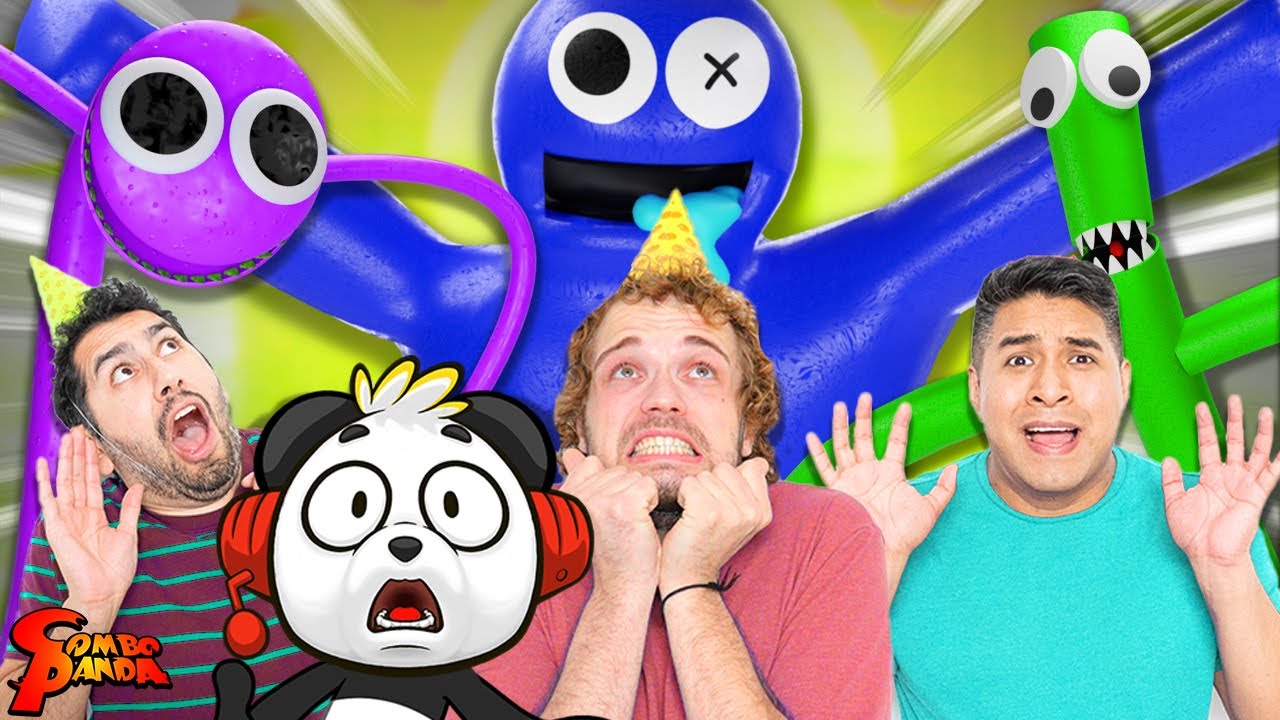 Rainbow Friends IN REAL LIFE Challenge!!!