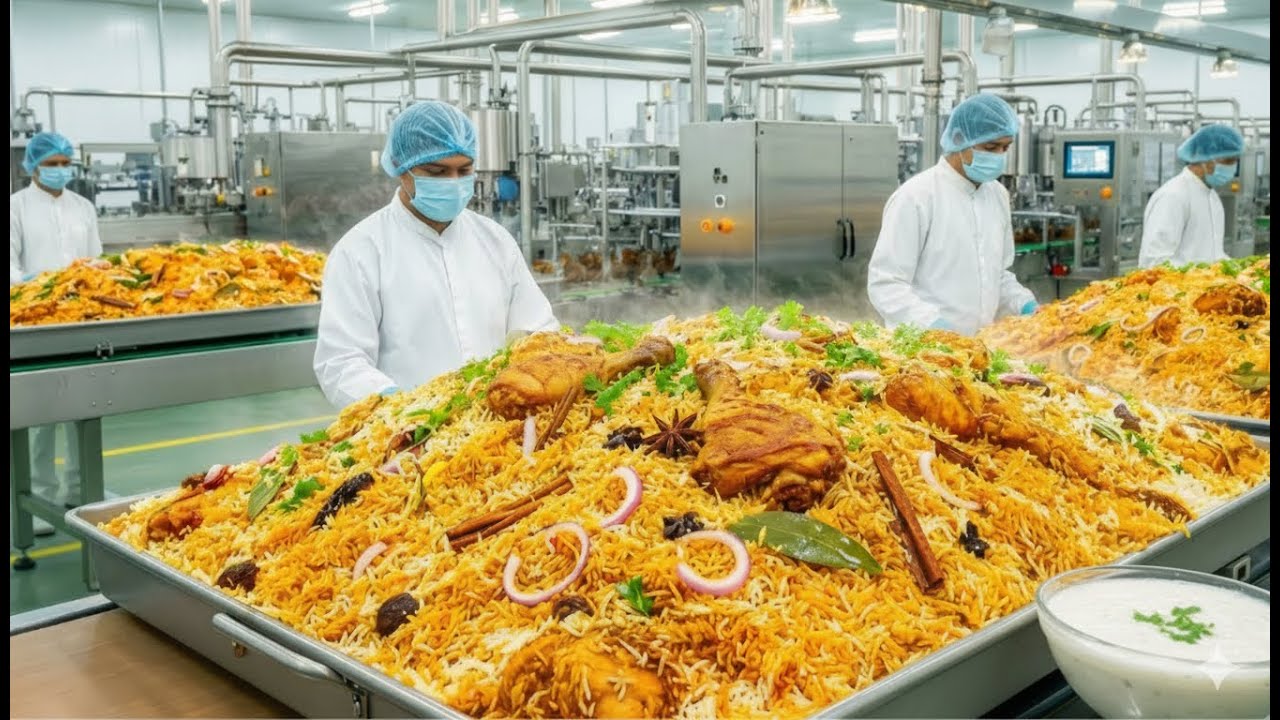 Inside the Biryani Plant | How Chicken Biryani Is Made on an Industrial Scale