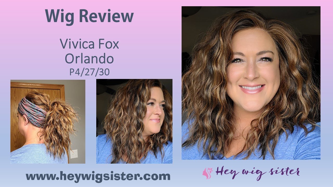 WIG REVIEW | Vivica Fox Orlando in P4/27/30 - Wavy, heat friendly, lace front with LOTS of hair!